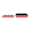 Pink & Brass Studded Box