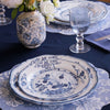 Faenza 9" Blue and White Salad Plate 3092