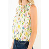 Floral Sleeveless Top