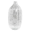 Wavy Glass Bottle Vase