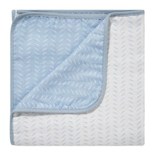  Blue Dash Quilt Blanket