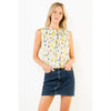 Floral Sleeveless Top