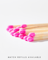 Round Match Striker - Hot Pink Matches