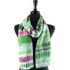 Amaya Multi Color Scarf with Gold Threads