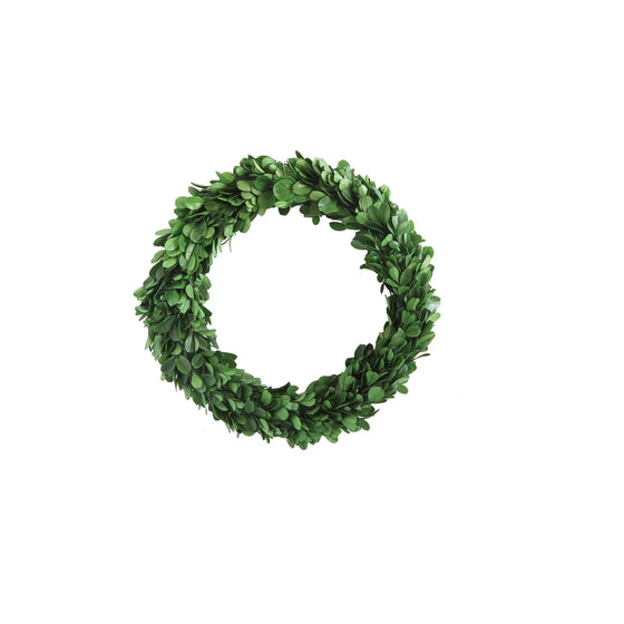 Preserved Boxwood Wreath 10"