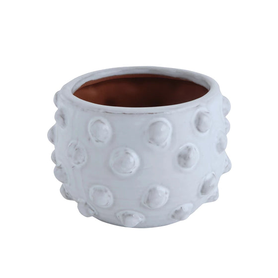 Raised Dot Terracotta Planter