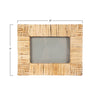 Rattan Picture Frame 4x6