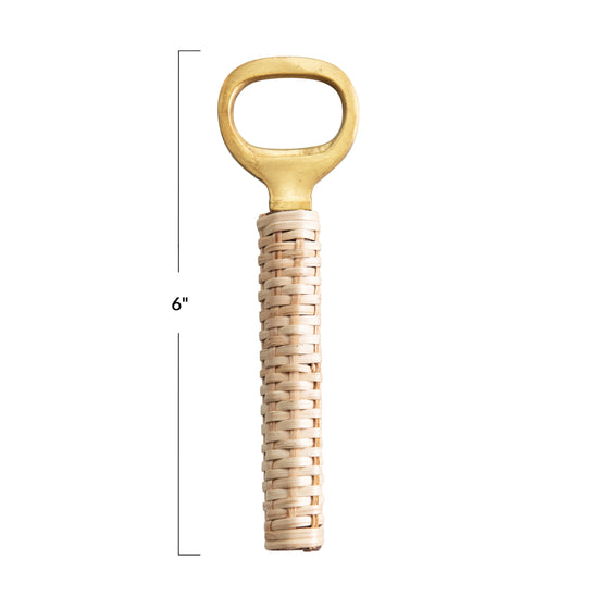Bamboo Wrapped Bottle Opener