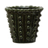 Small Hobnail Green Planter