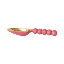  Enameled Scoop, Pink and Gold