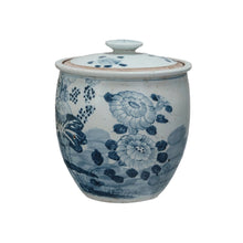  Hand-Painted Porcelain Ginger Jar