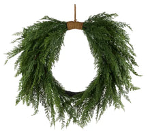  32"Dia Draped Arborvitae Heart