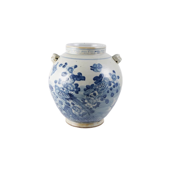 Hand Painted Vintage Reproduction Cachepot