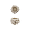 Matte White Stoneware Fruit Planter