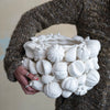 Matte White Stoneware Fruit Planter