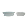 Oval Stoneware Bakers Set of 2