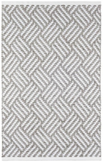 Crisscross Platinum Indoor/Outdoor Rug 2 Sizes