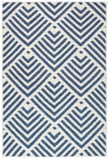  Cleo Navy Washable Rug 2 Sizes
