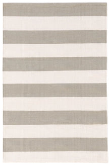  Catamaran Stripe Platinum/Ivory Rug 2x3