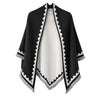 Triangle wrap w/ Scallop Edge Print