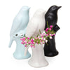 Porcelain Bird Flower Vase