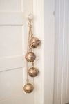 STRING OF BRASS FINISH BELLS