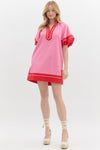 Color Block Dress Plus Size