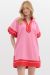 Color Block Dress Plus Size