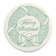  Merry Christmas Letterpress Coasters