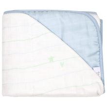  Blue Bamboo Muslin Quilt