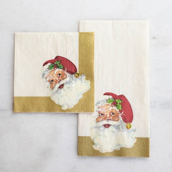 Vintage Santa Napkins