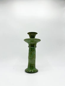  Tamegroute Taper Candle Holder Green