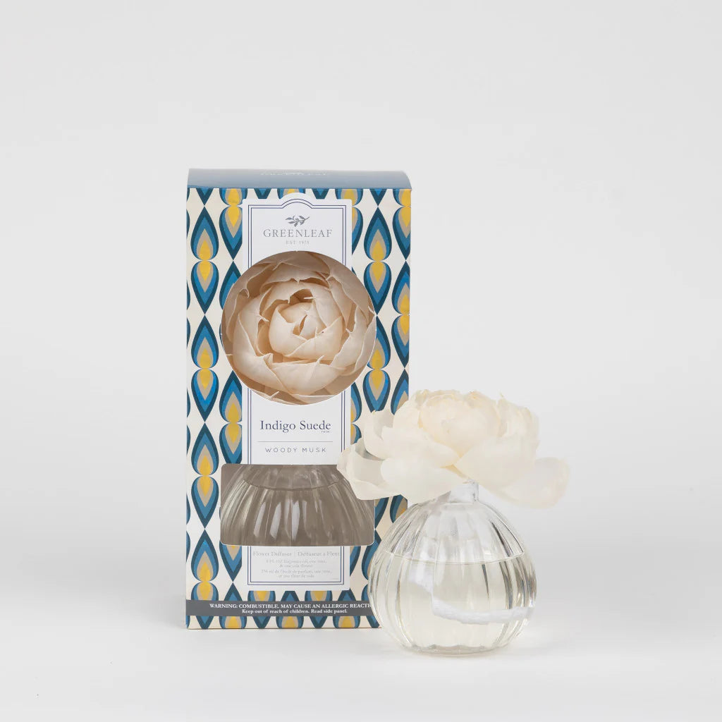 Indigo Suede Fragrance Diffuser – Wildflowers