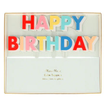 Happy Birthday Acrylic Cake Topper