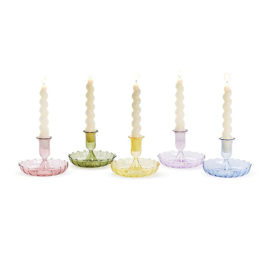 Swirl Taper Candleholder