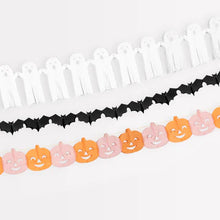 Tissue Paper Garland Set Halloween