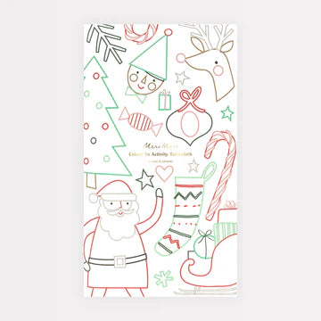 Christmas Color Tablecloth