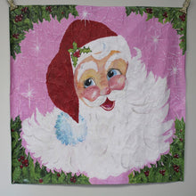  46 x 46 Art Paper Jolly Santa Face