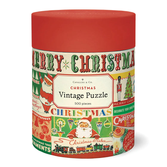 Vintage Christmas 500 Piece Puzzle