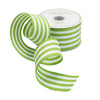 Striped Grosgrain Wired Ribbon