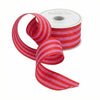 Striped Grosgrain Wired Ribbon