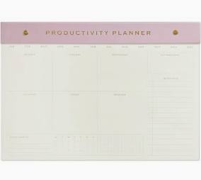 Weekly Postbound Notepad Lilac