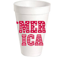  Red Merica' Foam Cups