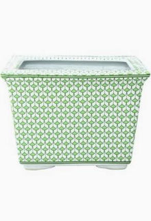  Green Fish Scale Cachepot