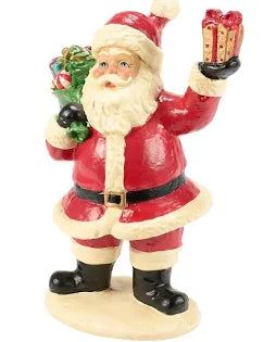 Santa With Gifts Figurine