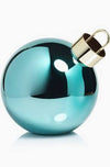 LED Blue Glass Oversized Ornament