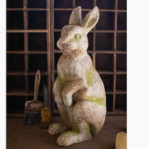 Faux Concrete Rabbit Head Forward