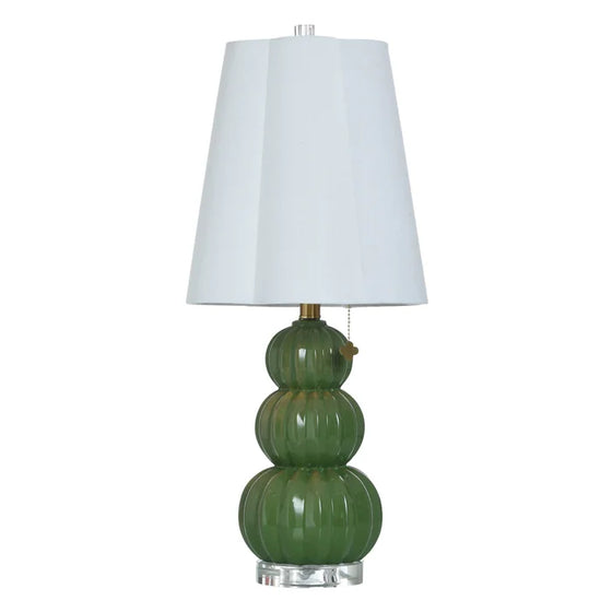 Tamara Day Green Ceramic Table Lamp