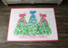 47"x 35" Bamboo Mat Christmas Assorted Prints