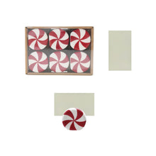  Peppermint Candy Card/Photo Holder Set of 6